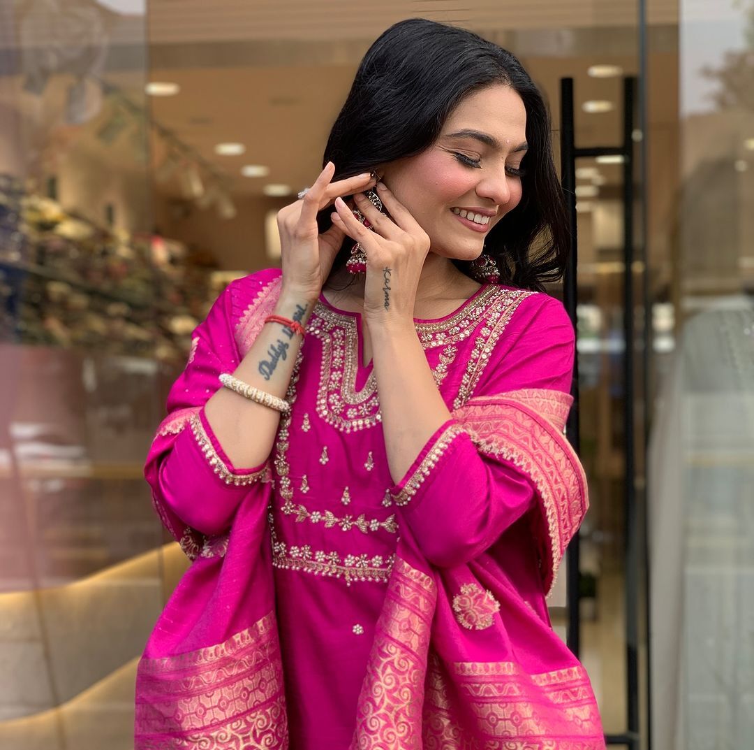 MT Chanderi Silk Embroidery Kurti With Bottom Dupatta Wholesale Shop In Surat

